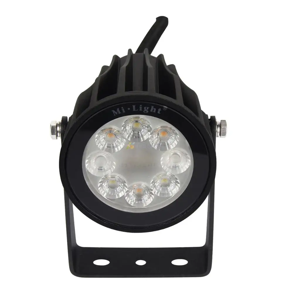 Умная Светодиодная лампа Milight FUTC04 для сада 6 Вт RGB + CCT 100 220 В переменного