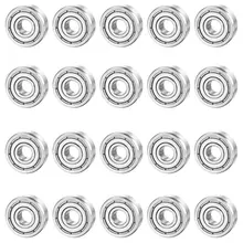 Dsha-20Pcs 696ZZ 6Mm X 15Mm X 5Mm Dubbel Afgeschermd Miniatuur Diepgroefkogellager