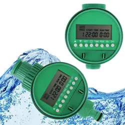 ЖК-дисплей Дисплей воды таймер автоматического интеллектуальные электронные сад резиновые электромагнитный клапан дождевание