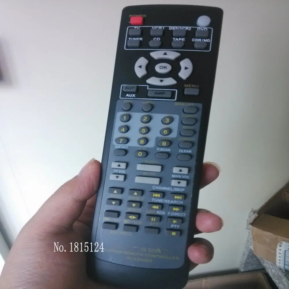 

CN-KESI Remote Control Marantz SR4200 SR4300 SR4400 SR4600 SR5200 SR5300 SR5400 SR5500 RC5200SR RC5300SR RC5400SR RC5600SR 3pcs