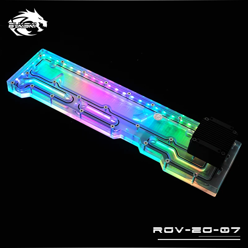 Bykski водная охлаждающая пластина для ZEAGINAL 07 Case, RBW(5 V)/RGB(12 V), подходит для водяного охлаждения здания