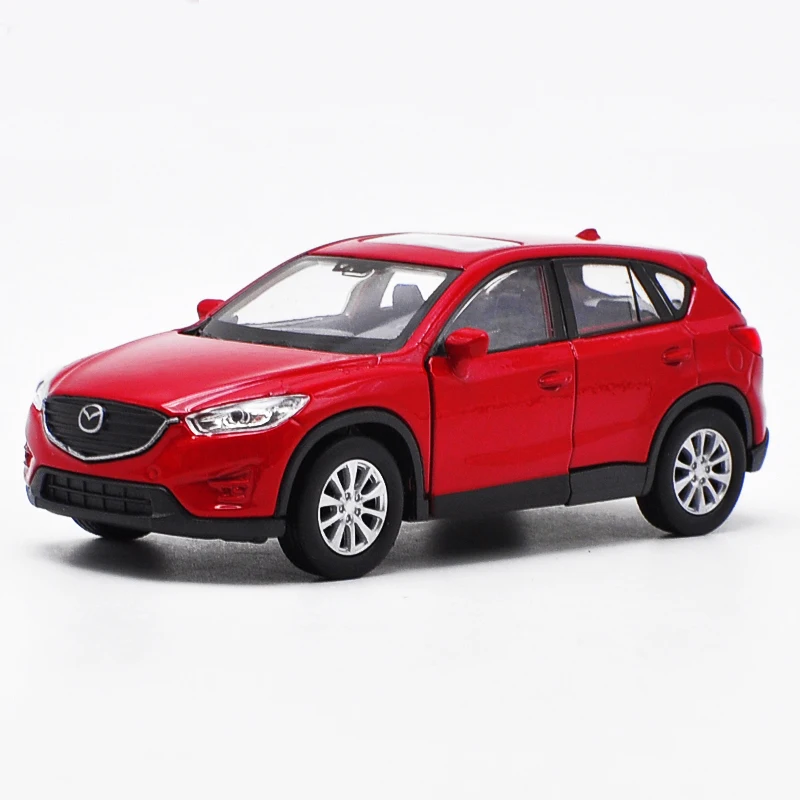 Высокая имитация 1:36 Масштаб Mazda CX-5 Сплав Вытяните назад Mazda автомобили модель открытая дверь Модель игрушки коллекция