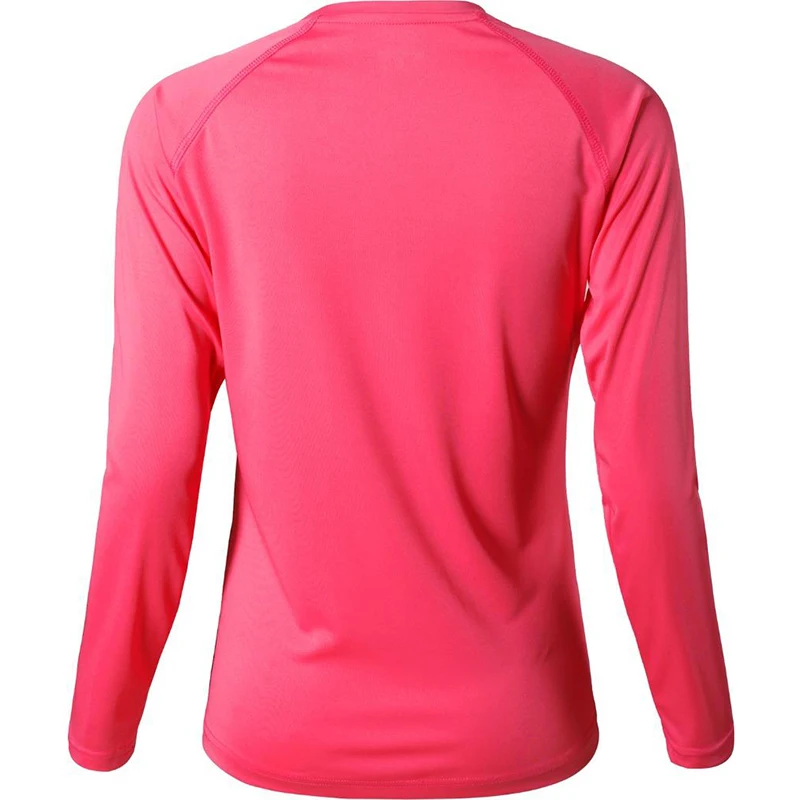 Jeansian Women UPF50 + UV уличная спортивная футболка с длинным рукавом пляжная летняя SWT246