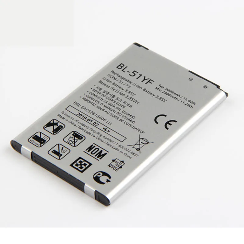 Fesoul High Capacity BL-51YF Phone Li-ion Replacemen Battery For LG G4 H818 H810 VS999 F500S F500K F500L | Мобильные телефоны и