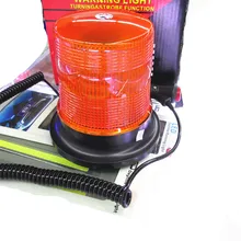 Магнитный автомобиль аварийный Янтарный, оранжевый мигающий вращающийся Маяк стробоскоп светильник 12 V/24 V