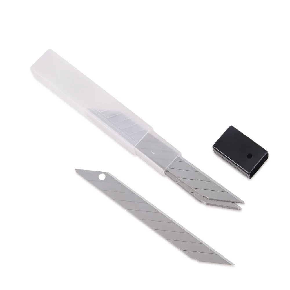 FOSHIO 2 шт. Snap Off художественный нож+ 20 шт. кончик лезвия запираемый бумажный нож DIY Художественный резак виниловая машина обертывание пленка режущие инструменты