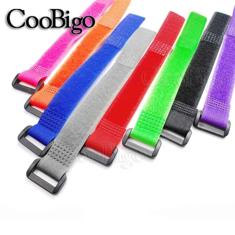 

5pcs Magic Tape Sticks Cable Ties Model Straps Wire With Battery Stick Buckle Belt Bundle Tie Hook Loop Fastener Tape Accessory