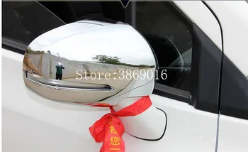 

ABS Chrome Styling Decoration Stick Rear View Rearview Side Glass Mirror Cover Trim Frame For Suzuki Vitara 2016 2017 2018 2pcs