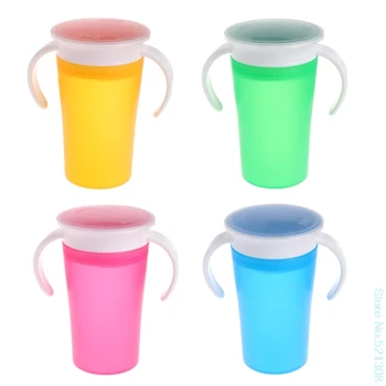 

2020 New Hot Selling 360 Degree Magic Drinking Prevent Leaking Cup Training Cups For Children Students Feeding cup children cup