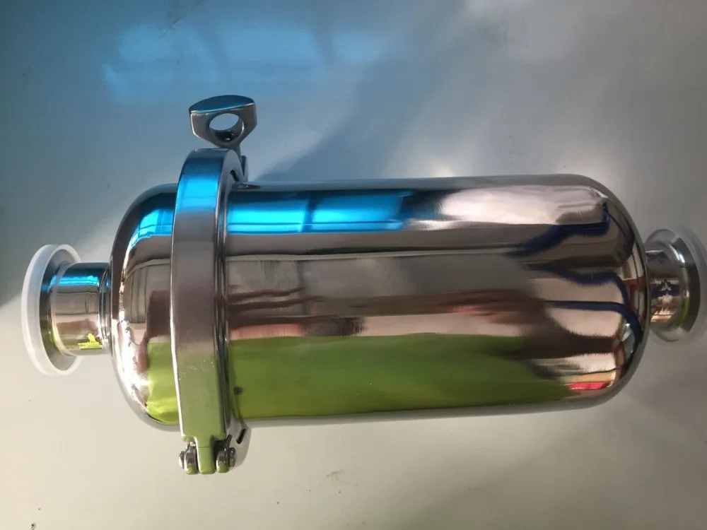 Short 1.5inch Tri Clamp Inline Strainer with 102mm Body Tri Clover