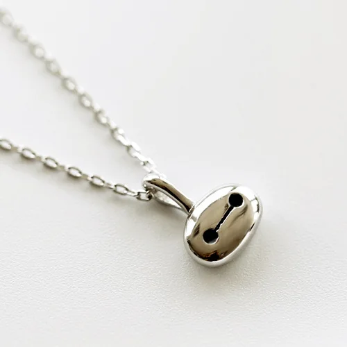 large white necklace 925 Sterling silver Chain Necklace super  clavicle pendants