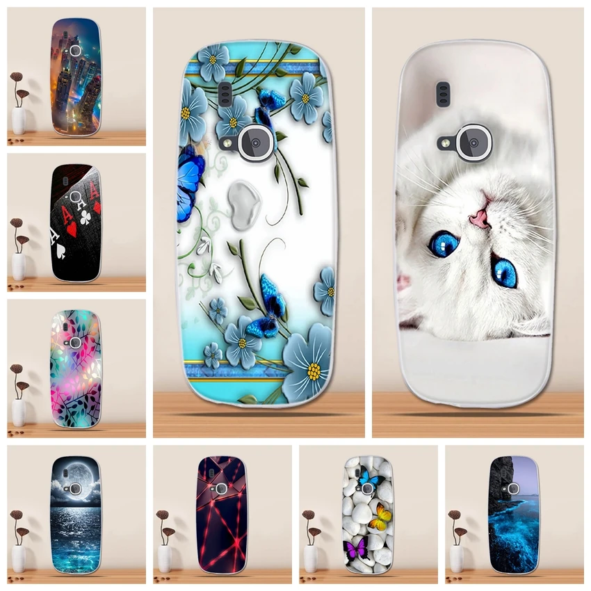 Чехол для Nokia 3310 чехол-накладка из ТПУ и силикона защитный чехол-бампер 2017 чехол