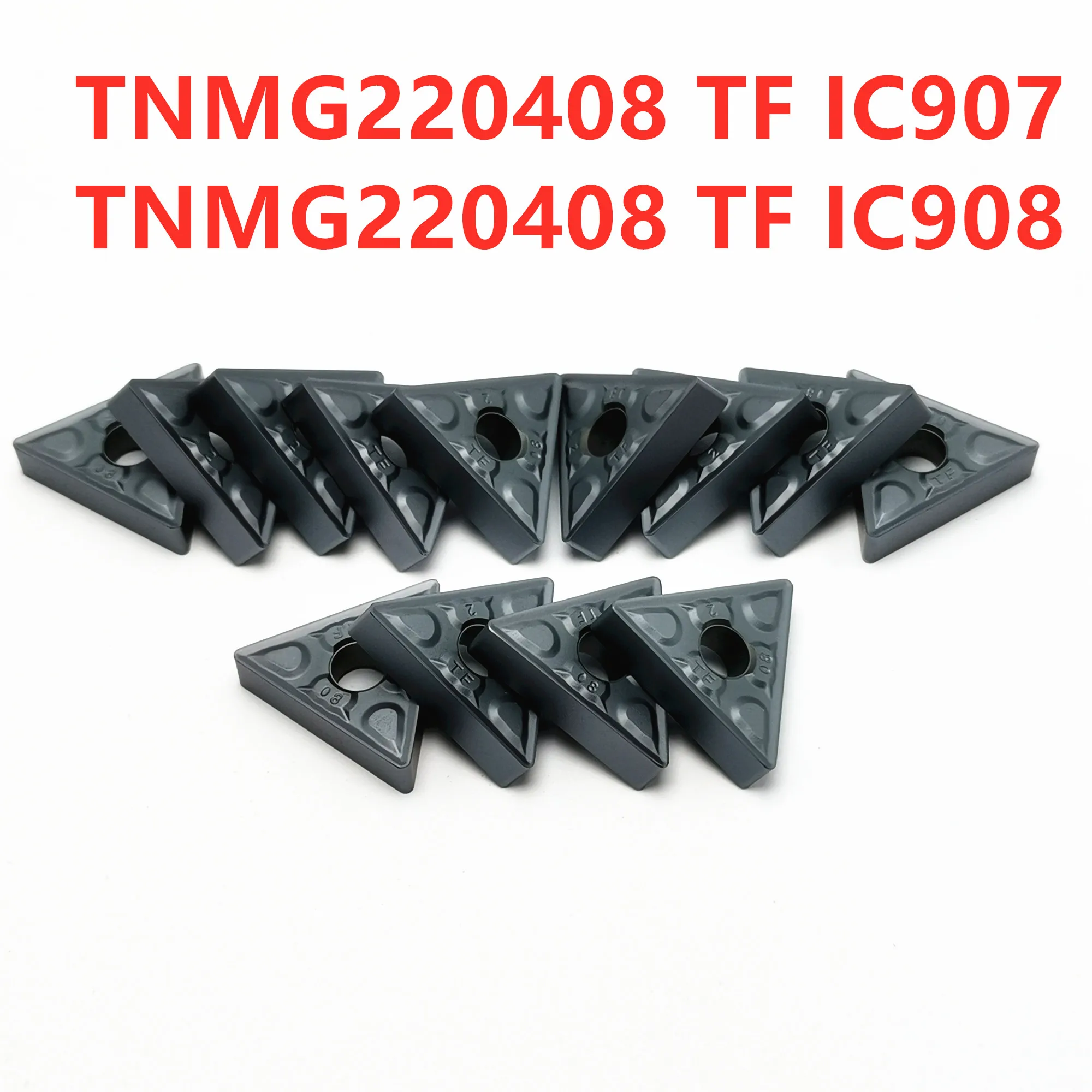 Режущий инструмент TNMG220408 TF IC907/IC908 наружная Поворотная лопасть TNMG 220404 карбидная вставка токарный станок с ЧПУ