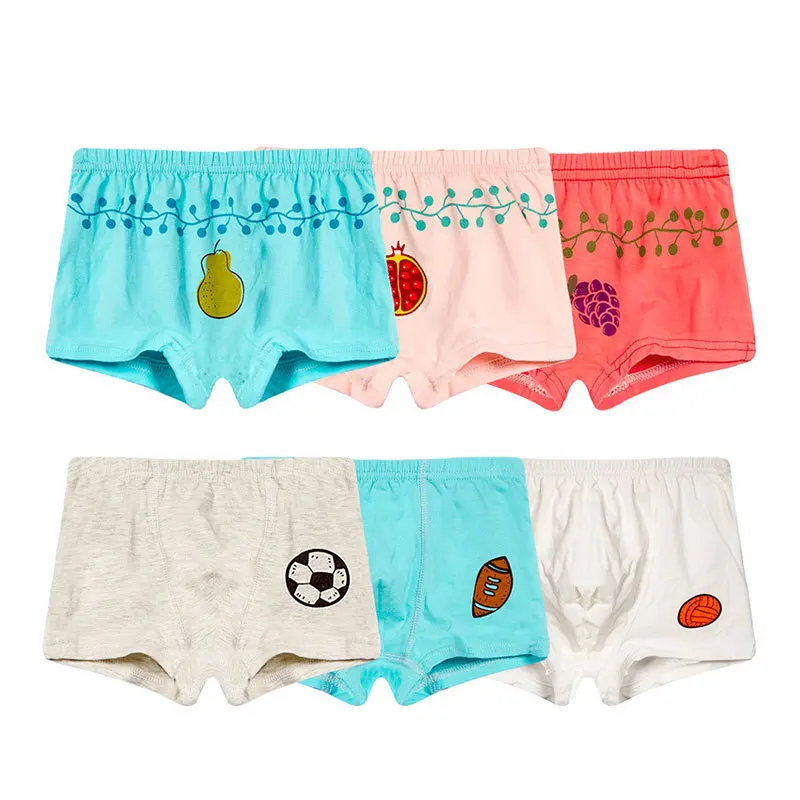 

3 pcs/lot Children Underwear Boys Girls Panties Cotton Boxer Cartoon Children Briefs For Boy Shorts Baby Panties Kids Underwear