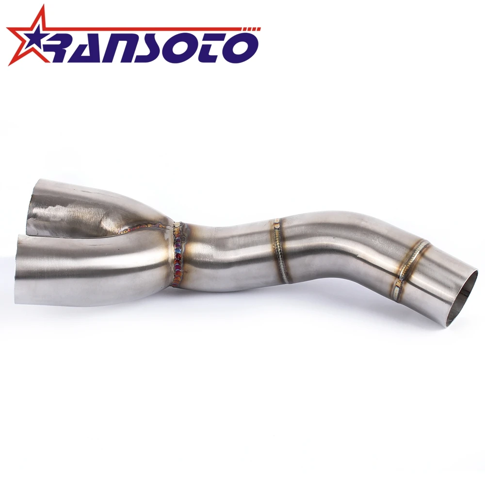 

RANSOTO Motorcycle Exhaust middle pipe Slip On for DUCATI SCRAMBLER