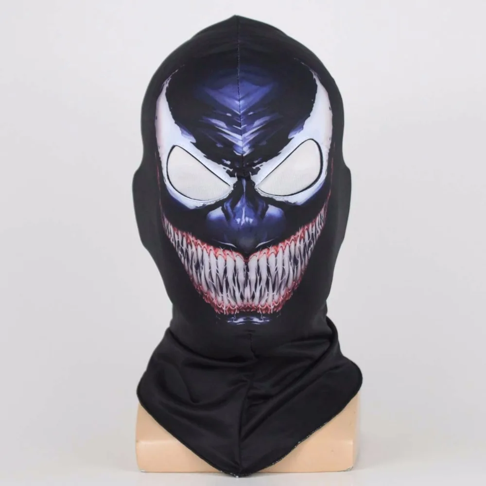 Venom маска Человека паука Косплей Черный Человек паук эдард Брок Темный