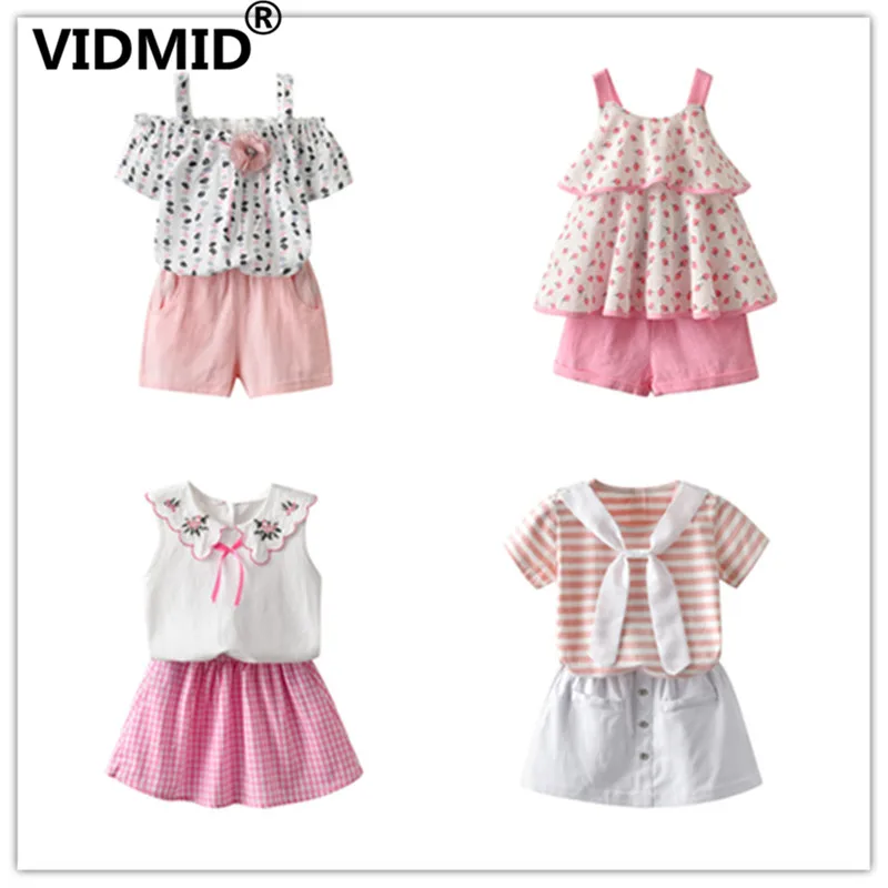 VIDMID الطفل الفتيان الفتيات الملابس مجموعة الصيف الاطفال الملابس القطنية الكرتون الدعاوى الأطفال قصيرة الأكمام الملابس الدعاوى 4051 03 VIDMID الطفل الفتيان الفتيات الملابس مجموعة الصيف الاطفال الملابس القطنية الكرتون الدعاوى الأطفال قصيرة الأكمام الملابس الدعاوى 4051 03