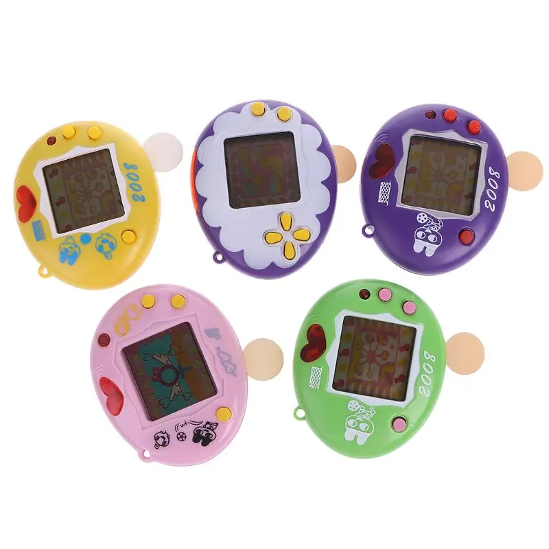 

Virtual LCD Digital Pet Handheld Electronic Game Machine Lanyard For Children