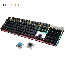 ZERO Mechanical font b Keyboard b font 87 104 keys Blue Switch Pro Gaming font b
