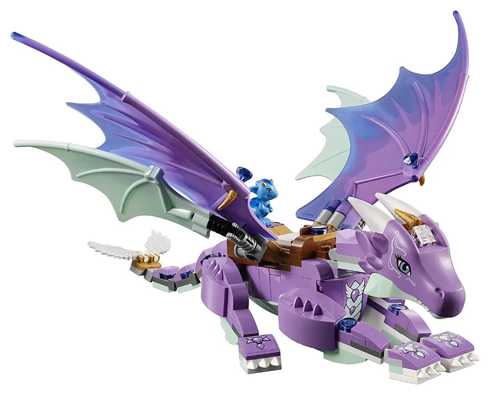 Bela Elves The Dragon Sanctuary Строительный набор совместимых Legoingly 41178 игрушки для детей (591