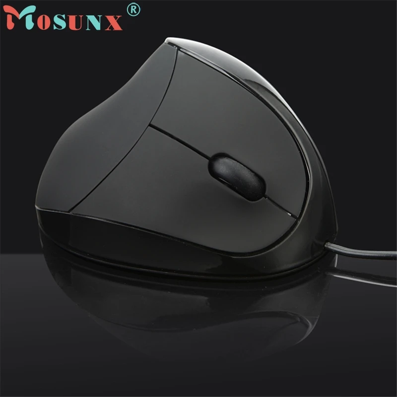 Mouse Raton Professional Wired Ergonomic Vertical Optical USB Mouse Wrist Healing Rechargeable computer mouse 18Aug3