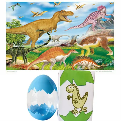 60 штук, яйцо динозавра, деревянная головоломка, детские игрушки, интеллектуальные игрушки, игрушки для раннего обучения - Цвет: as picture