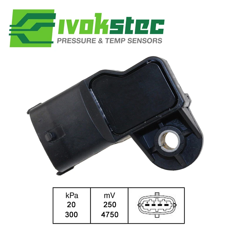 BOSCH INTAKE MANIFOLD MAP PRESSURE SENSOR 0 281 002 680