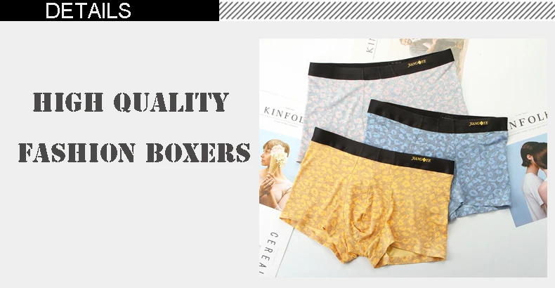 High Quality Underwear Boxers Modal Brands Underwear Men Cueca Underpants Boxer Shorts Calvn Elastic Panties Men Trunks 2Pcslot06