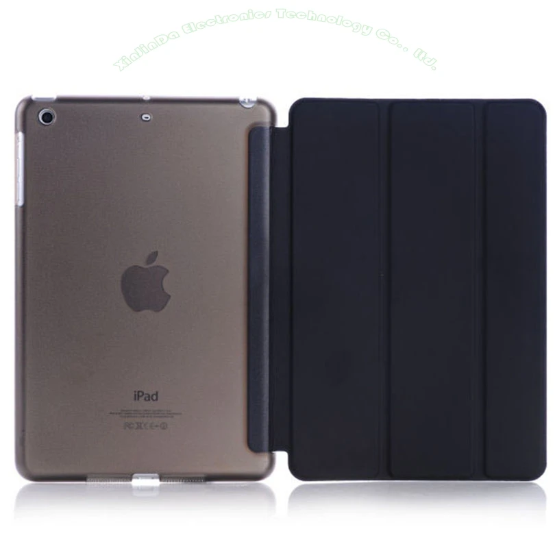 Inteligente para Ipad Mini 79 Polegadas Ultra Fino Couro pu pc Parte Traseira Translúcida Apple Ipad Mini Case - Imagem 5