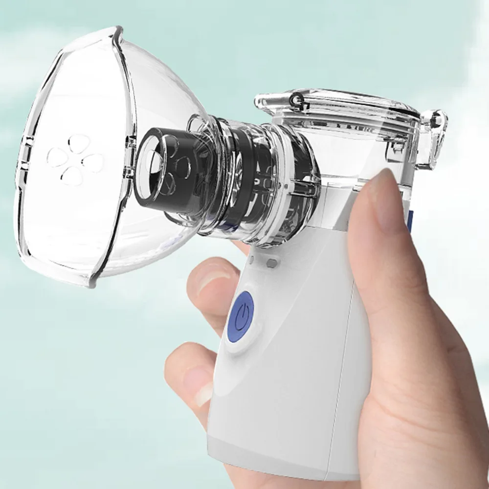  brand portable inhalers handheld ultrasound steam inhaler vaporizers fine mist with dustproof cover