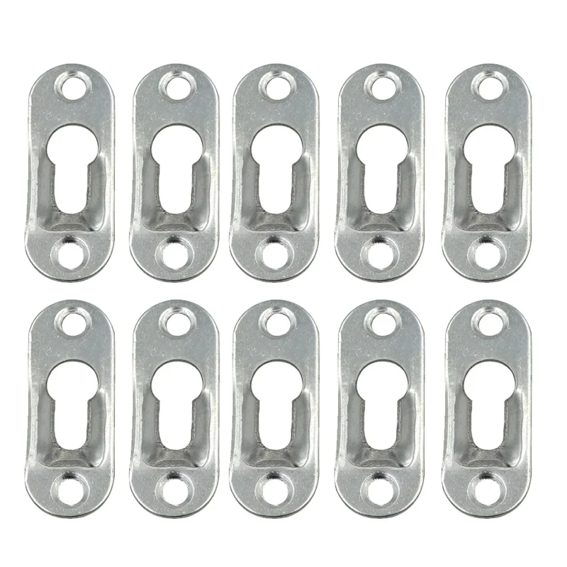 

20 Pcs/Set Keyhole Hangers Iron Hanging Plate Hardware for Mirror Oil Painting Picture Frames LB88