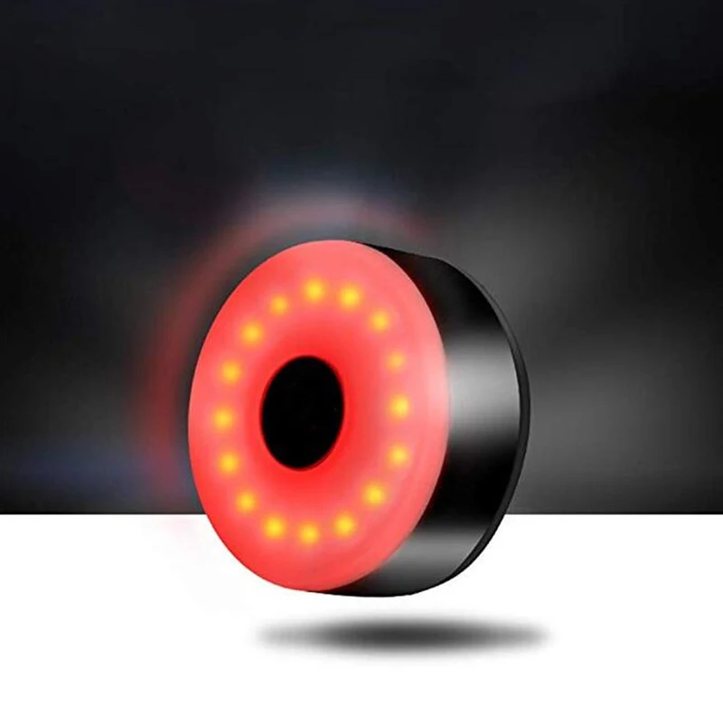 

Bike Light Bicycle Taillight USB Charging Tail Lamp Waterproof Cycling Riding Rear Light Warning Flashing Bicycle Light 5 Modes
