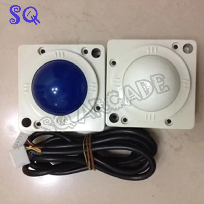 

2 inch Diameter Round Connector Trackball Mouse for 60 in 1 Arcade Game Board Accessory