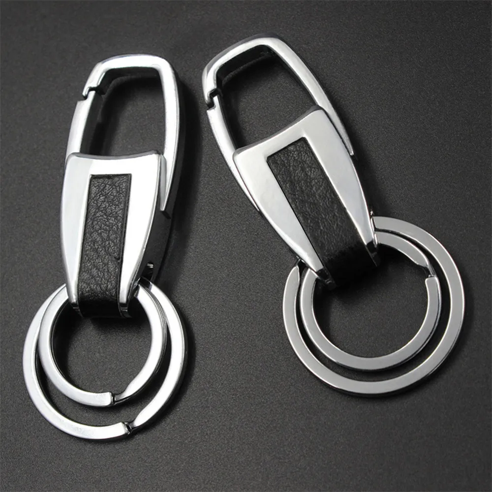 Fashion Men Metal Car Key Chain Ring Creative Keyring Keychain Keyfob