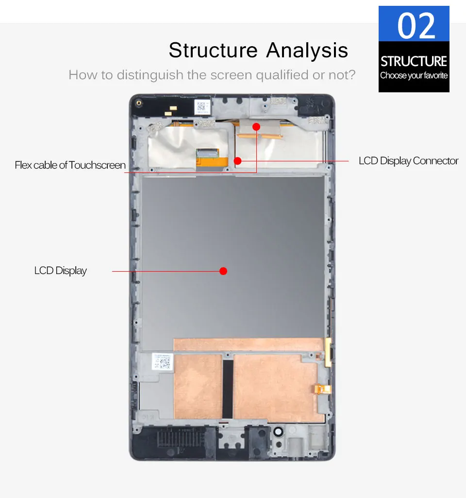 Srjtek для ASUS Google Nexus 7 2nd ME572 ME572C ME572CL ЖК-дисплей Матрица сенсорный экран дигитайзер сенсор в сборе с рамкой