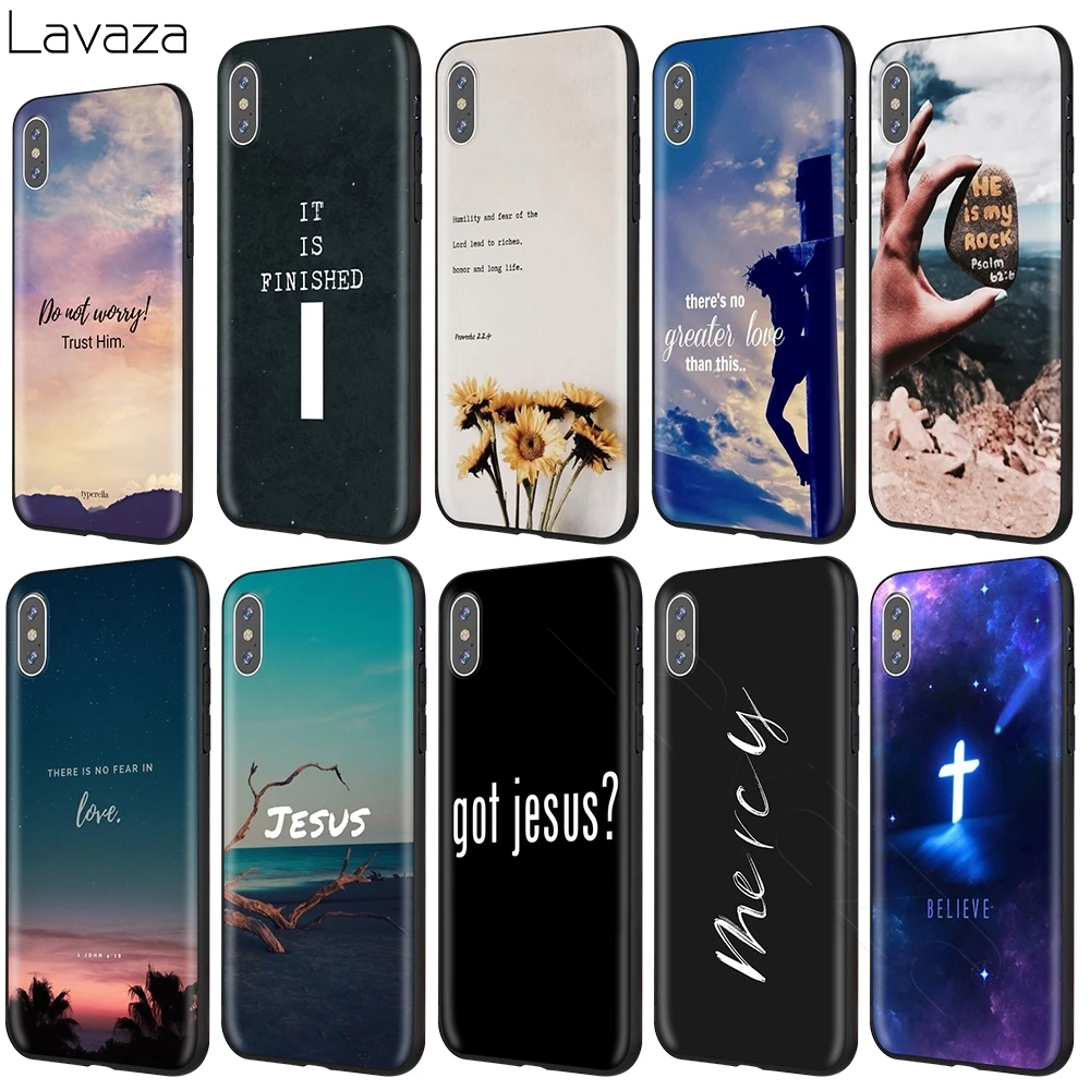 Чехол Lavaza с изображением Иисуса Кристиана для iPhone 12 mini 11 Pro XS Max XR X 8 7 6 6S Plus 5 5s se |