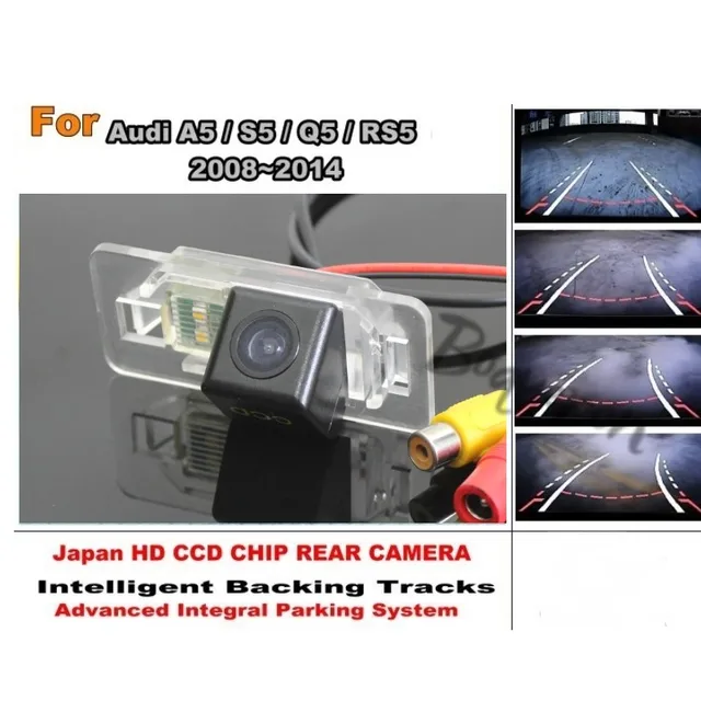 For Audi A5 S5 Q5 RS5 2008 ~ 2014 Car Intelligent Parking Tracks Camera