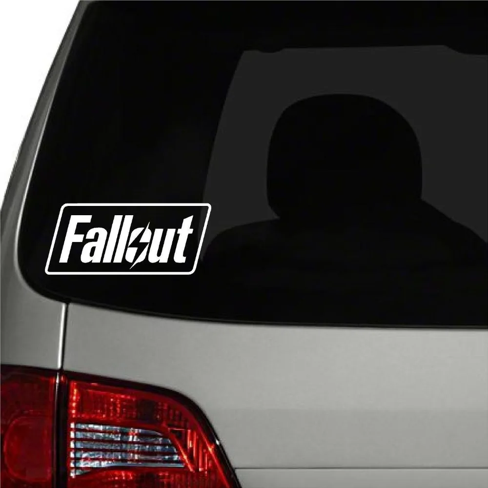 

Fallout Logo Wall Decal For Car Window Decoration Cute Vinyl Sticker Car Bumper Laptop Notebook Decor C185