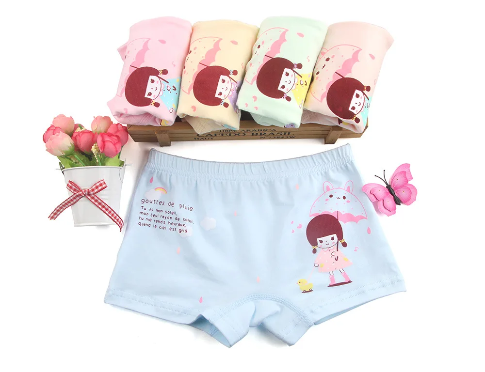 

Kids Panties Cute Little Girl Boxers Children Underwear Briefs Girls Modal Shorts Cotton Underpants Suitable for 1-8 years old