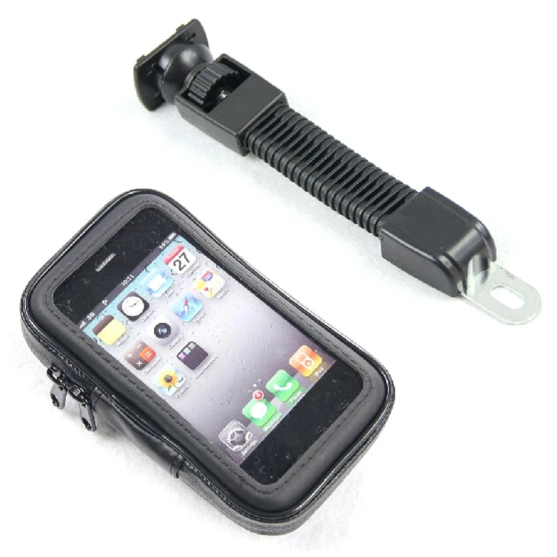 Flash Deal Professional Motorcycle Large Screen Phone/Gps Navigation Holder Shock Resistant Motorbike Bike Scooter Phone Stand Mount Brac 1