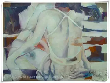 

Lovers nude oil painting Sexy wall art oil painting Nude women Oil painting on canvas hight Quality Hand-painted Painting 3