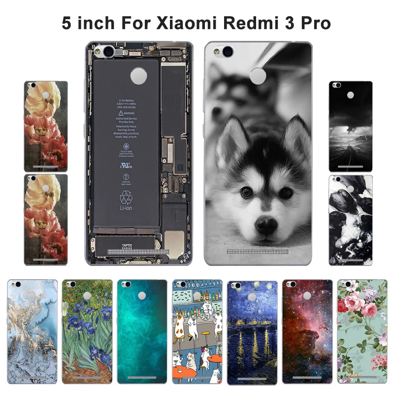 Чехол для Xiaomi Redmi 3 Pro 3s Redmi 3s с пейзажем, задняя крышка для телефона для Redmi 3 Pro 3 S 3 S Pro, мягкий силиконовый чехол