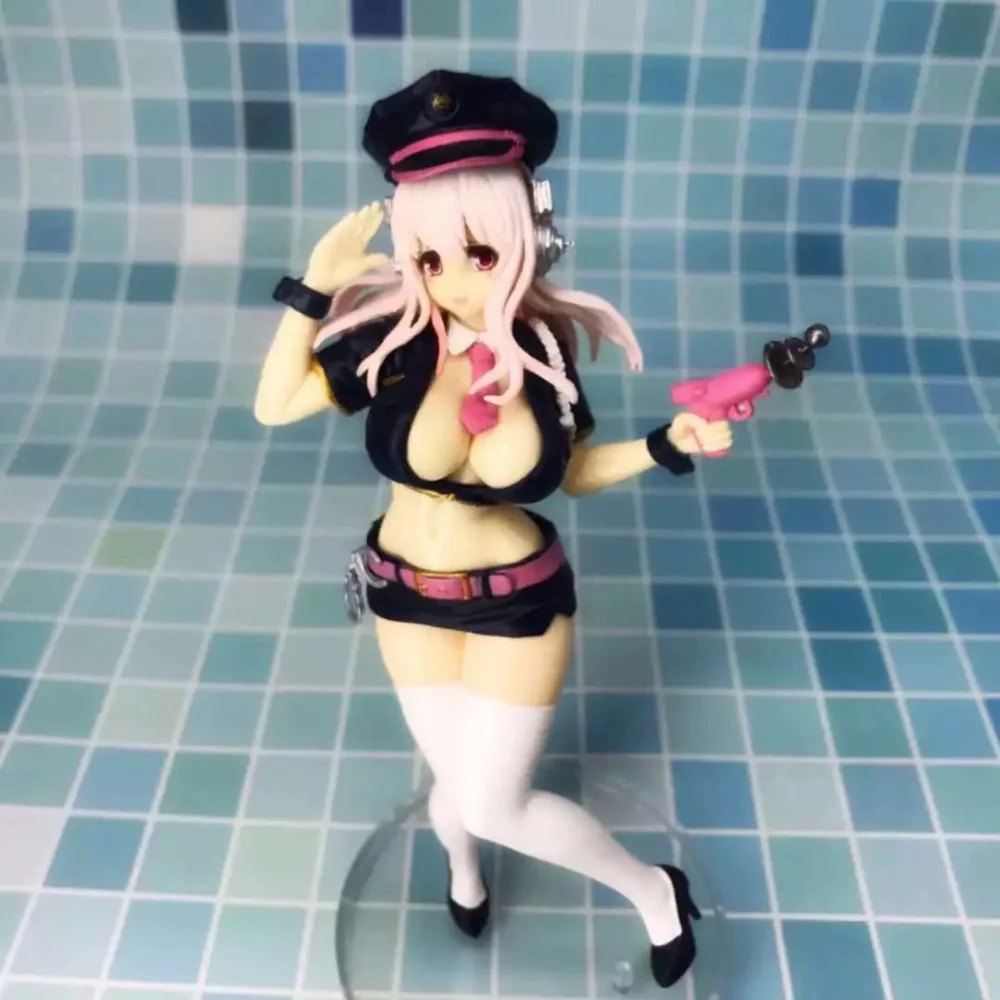 

Anime SUPER SONICO Action Figure Space Sexy SUPER SONICO Model Dolls Decoration Pvc Collection Figurine Toys for Gifts