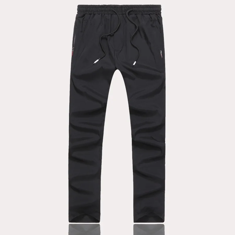 Grandwish Men's Pants Quick Dry Plus Size 5XL Mens Pant Spring Straight Sport Elastic Waist Outside Man Exercise Tuorsers,ZA218