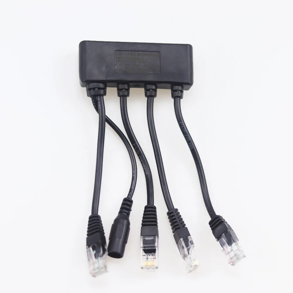 4 In 1 Power Over Ethernet Midspan Splitter 10/100mbps IEEE802.3at/af 12V/2A IP Camera Poe Splitter 4 In 1 Power Over Ethernet Midspan Splitter 10/100mbps IEEE802.3at/af 12V/2A IP Camera Poe Splitter