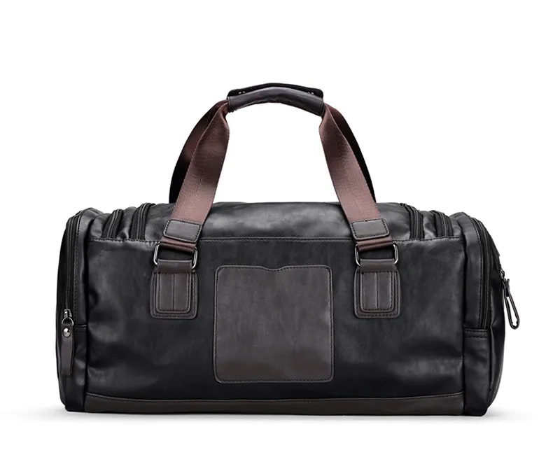 FEIDIKABOLO Дизайнерская кожаная мужская сумка, мужские Модные дорожные сумки, посылка, мужские портативные сумки через плечо большой емкости, мужские сумки