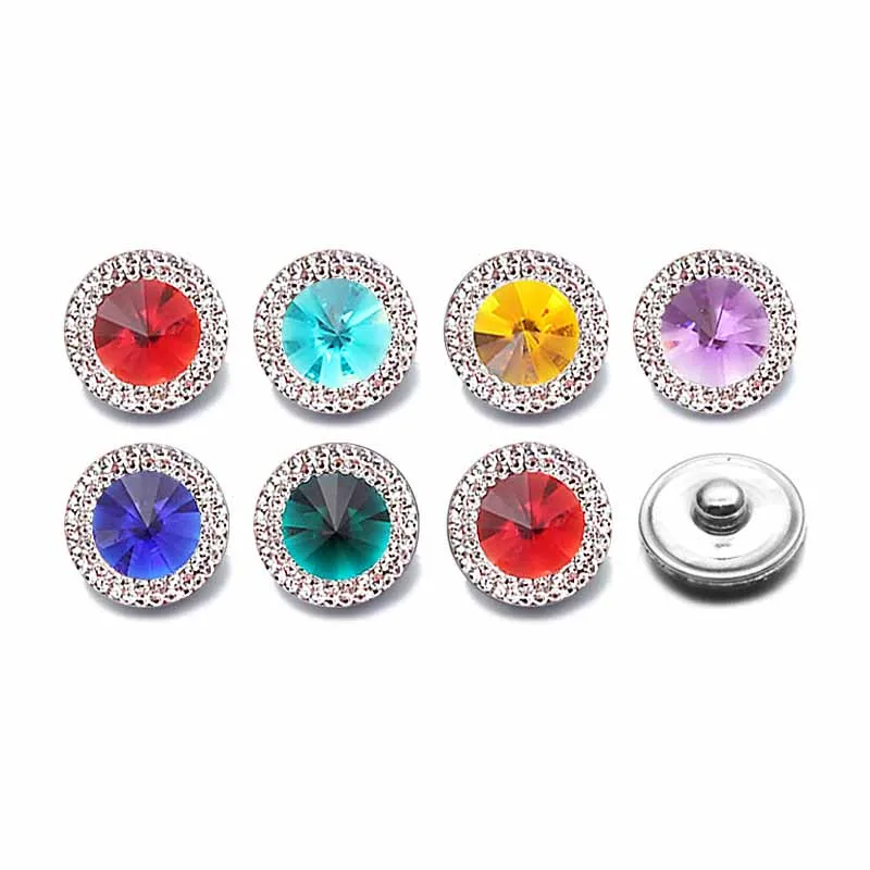 

Hot Silicone 18mm Acrylic Resin Uneven Resin Snap Button 015 Fit Charm Interchangeable Bracelets Jewelry For Women Accessories