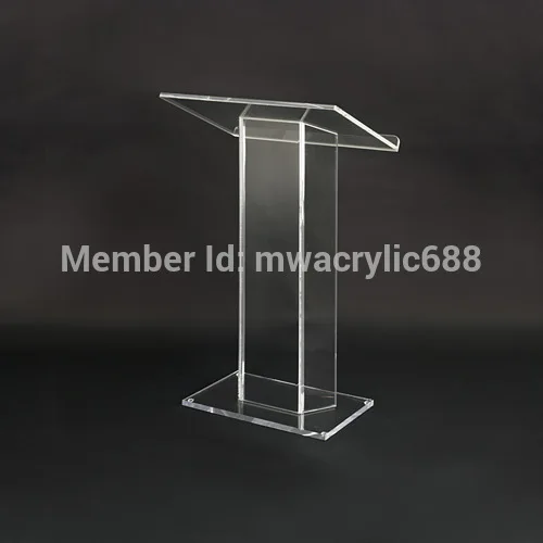 Free Shipping Soundness Modern Design Cheap Acrylic Lectern