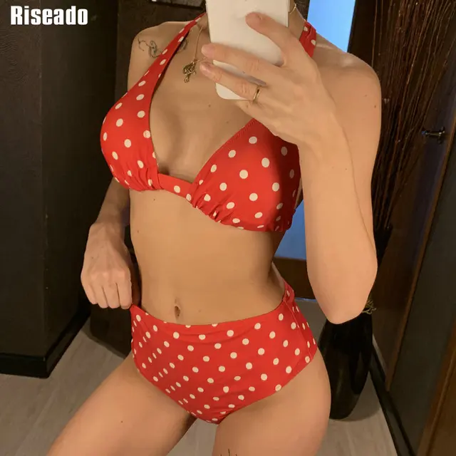 {Excellent|Wonderfull|Very Good|Very Recommended} Riseado Sexy Bikini Set New Polka Dot Swimsuit Halter Swimwear Women High Cut Bathing Suits Bow Beachwear Brazilian Bikini Limited Price {Excellent|Wonderfull|Very Good|Very Recommended} Riseado Sexy Bikini Set New Polka Dot Swimsuit Halter Swimwear Women High Cut Bathing Suits Bow Beachwear Brazilian Bikini Limited Price