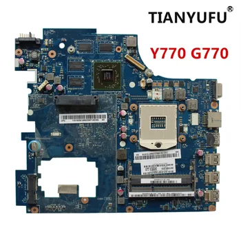 

Free shipping Laptop Motherboard For Lenovo Y770 G770 PIWG4 LA-6758P REV:1A with AMD 6650M GPU motherboard tested 100% work